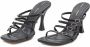 Proenza Schouler Sandalen 95mm Leather Sandals in zwart - Thumbnail 1