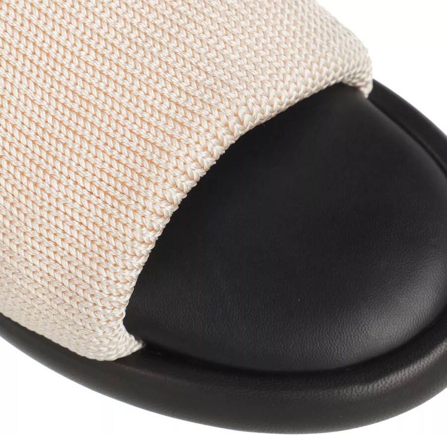 Proenza Schouler Slippers Pipe Knit Slide in beige