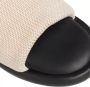 Proenza Schouler Slippers & Mules Pipe Knit Slide in beige - Thumbnail 1