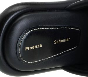 Proenza Schouler Slippers Slide in zwart