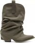 R13 Boots Low Rider Slouchy Cowbody Boots in groen - Thumbnail 1