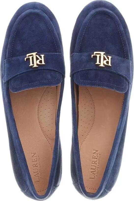 LAUREN RALPH LAUREN Loafers Dames Averi Iii Flats Loafer Maat: 42 Materiaal: Suède Kleur: Blauw - Foto 8