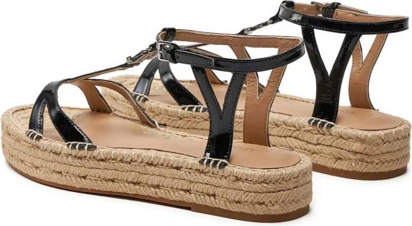 Polo Ralph Lauren Sandalen Payton Espadrilles Sandals in zwart