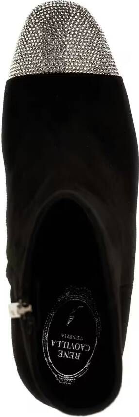 René Caovilla Boots 'Bonnie' Ankle Boots in zwart