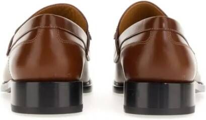 René Caovilla Morgana Loafer in bruin
