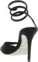 René Caovilla Sandalen 'Audrey' Sandals in zwart - Thumbnail 1