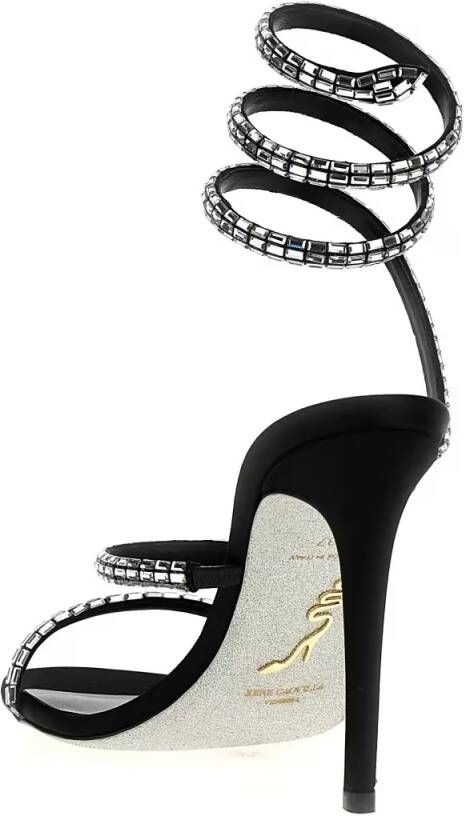 René Caovilla Sandalen 'Cleo Chandelier' Sandals in zwart