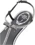 René Caovilla Sandalen Diana Crystal Thongs in zwart - Thumbnail 1