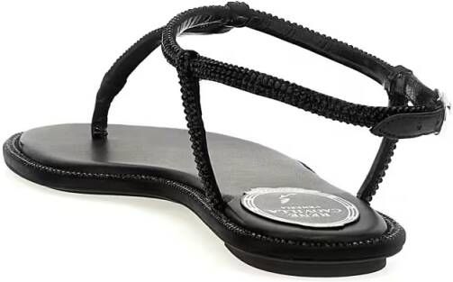 René Caovilla Sandalen 'Diana' Sandals in zwart