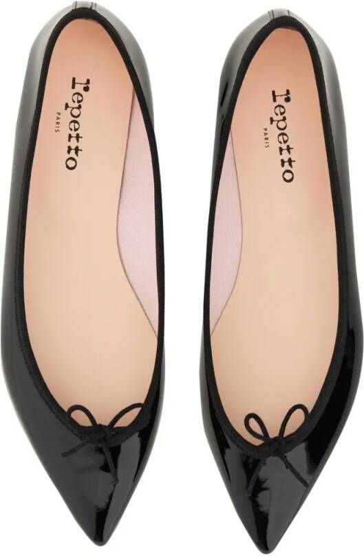Repetto Hoge hakken Brigitte Dancer Flats in zwart