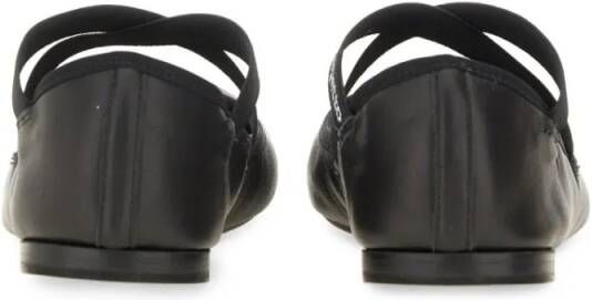Repetto Hoge hakken "Joana" Dancer Flat Shoes in zwart