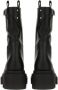 Rick Owens Boots Leather Boot in zwart - Thumbnail 1