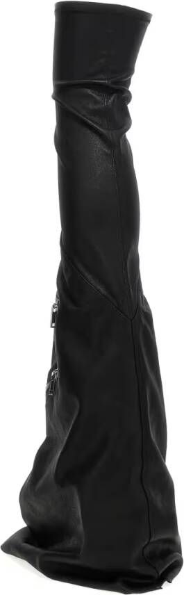 Rick Owens Low-Top Sneakers 'Cargoflares Sneak' Sneakers in zwart