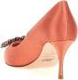 Roger Vivier Hoge hakken 'Efflorescence' Pumps in oranje - Thumbnail 1