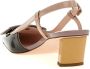 Roger Vivier Hoge hakken 'Lacquered' Slingback in beige - Thumbnail 1