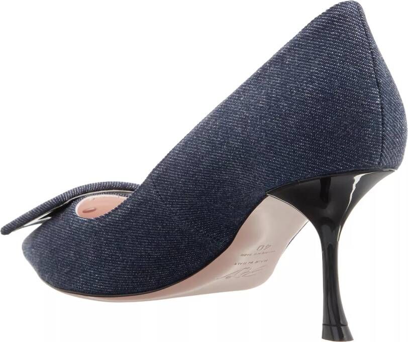 Roger Vivier Pumps & high heels Casual Style Plain Pin Heels Party Style in blauw