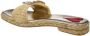 Roger Vivier Slippers & Mules Strass Buckle Raffia Espa Mule 25 in beige - Thumbnail 1