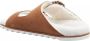Roger Vivier Slippers Slidy Viv´ Fur Strass Buckle Mules In Suede in bruin - Thumbnail 1
