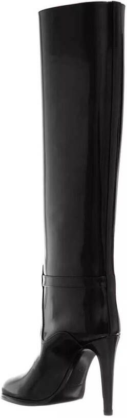Saint Laurent Boots & laarzen Diane Boots In Shiny Leather in zwart