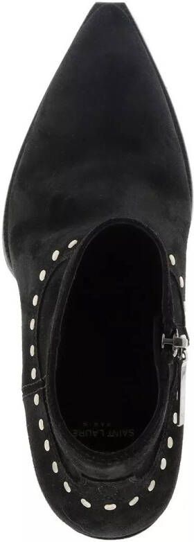 Saint Laurent Boots & laarzen Lukas Studded Boots Leather in zwart