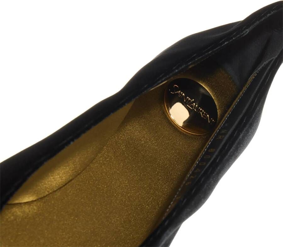 Saint Laurent Loafers Mami Ballet Flat in zwart