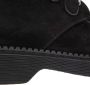Saint Laurent Loafers & ballerina schoenen Teddy Lace Up Shoes Suede in zwart - Thumbnail 1
