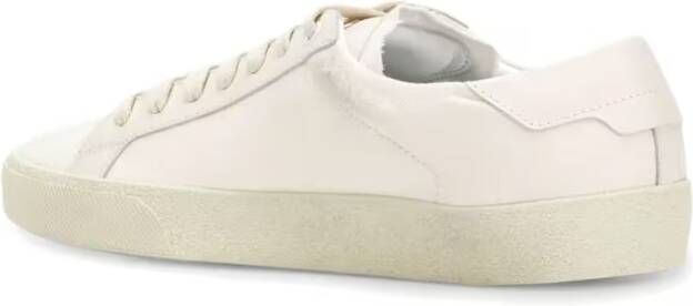 Saint Laurent Low-Top Sneakers Court Classic Sneakers in wit