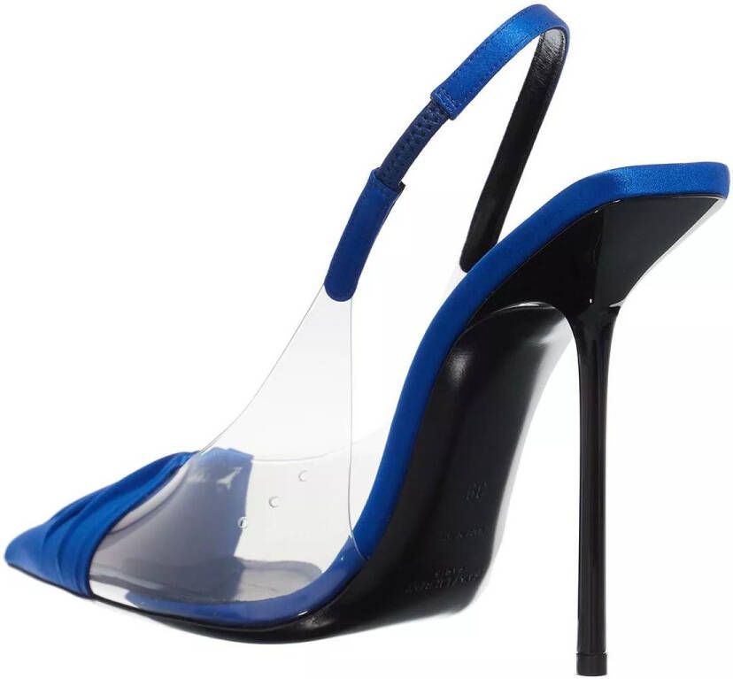 Saint Laurent Pumps & high heels Chica Slingbacks In Transparent Pvc in blauw