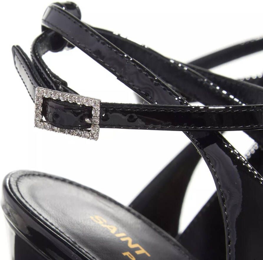 Saint Laurent Pumps & high heels Kendall Patent Leather Slingback Pumps in zwart