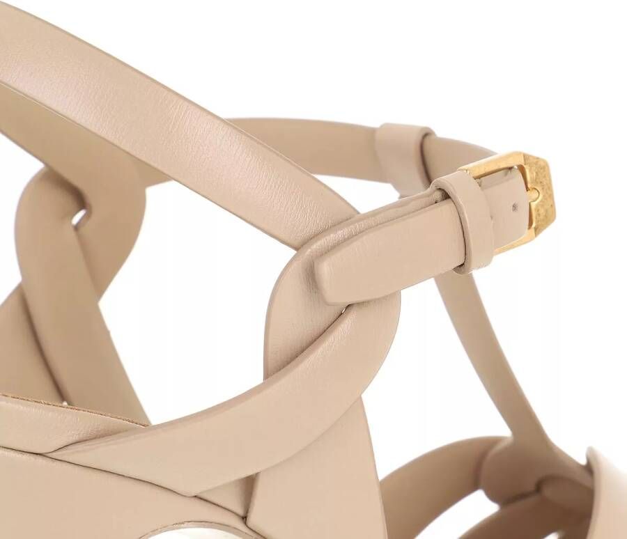 Saint Laurent Pumps & high heels Mid Heel Leather in beige