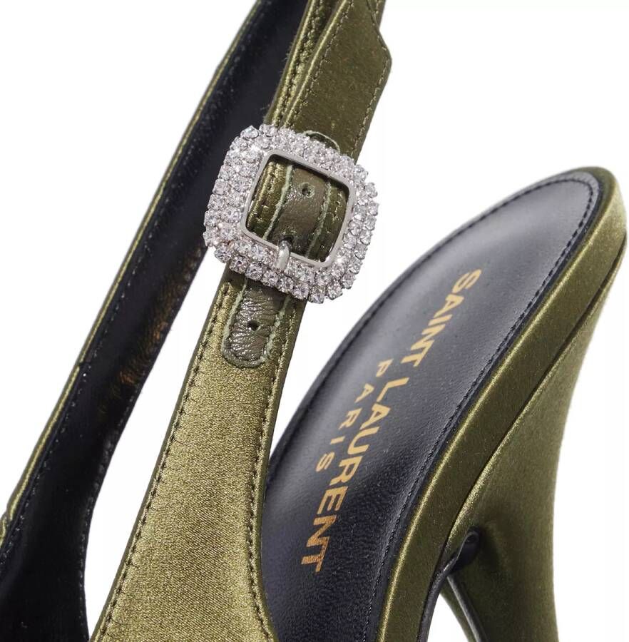 Saint Laurent Pumps & high heels Yasmeen Slingback Pumps in groen