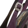 Saint Laurent Pumps & high heels Yasmeen Slingback Pumps Shantung in paars - Thumbnail 1