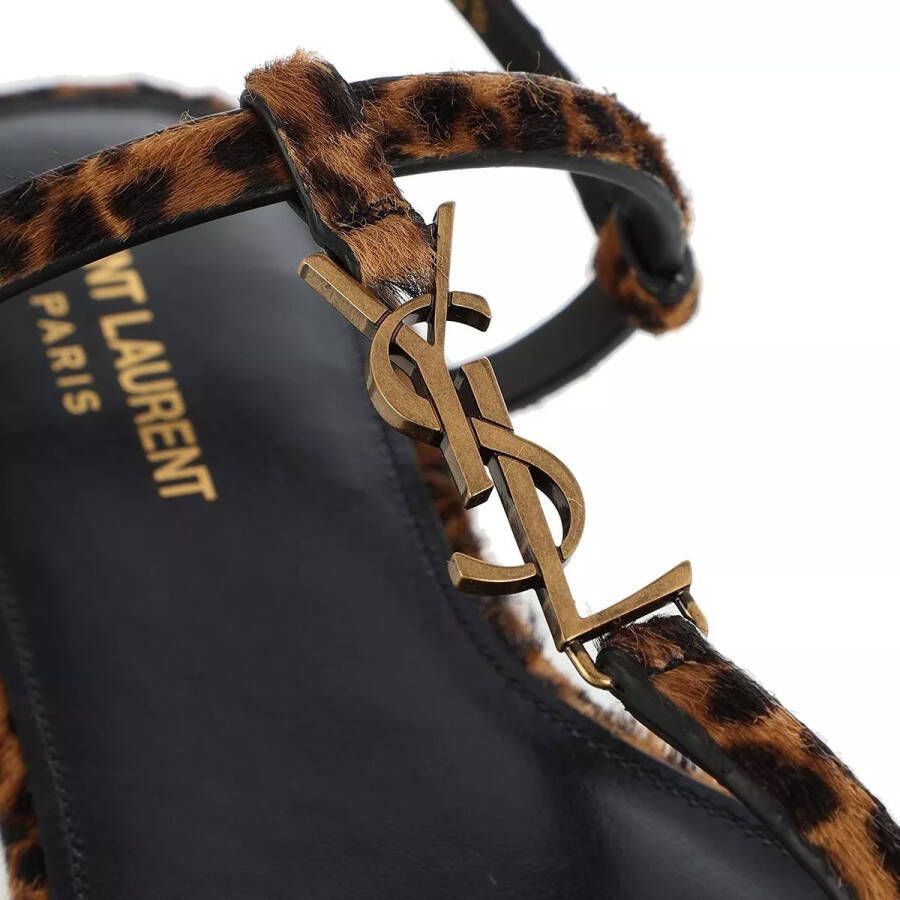 Saint Laurent Sandalen Canssandra Sandals in bruin