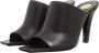 Saint Laurent Sandalen met hak Jill Mule in zwart - Thumbnail 1