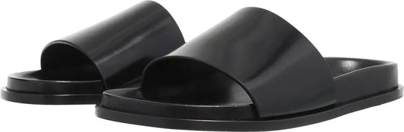 Saint Laurent Sandalen Nichols Slides in zwart