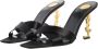 Saint Laurent Sandalen Opyum Sandals in zwart - Thumbnail 1