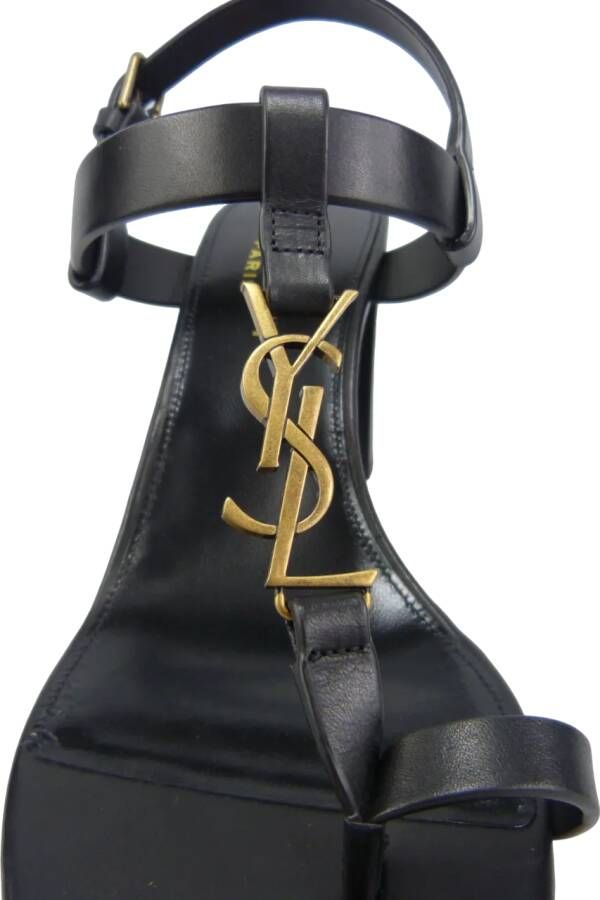 Saint Laurent Sandalen met hak Sandalo Cassandra in zwart