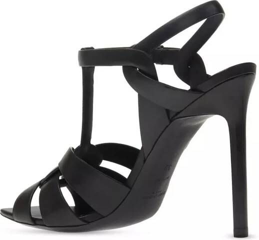 Saint Laurent Sandalen Tribute Sandals in zwart