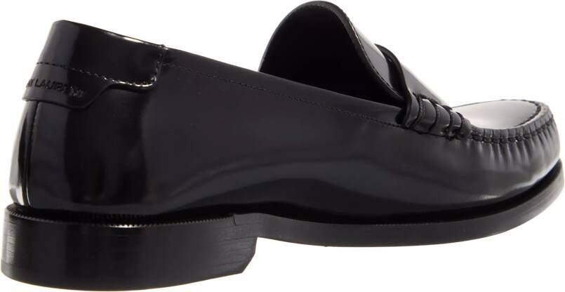 Saint Laurent Slippers Le Loafer Mocassins in zwart