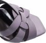 Saint Laurent Slippers & Mules Tribute Heel Mule Leather in grijs - Thumbnail 1