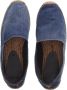 Saint Laurent Slippers YSL Embroidered Espadrilles in blauw - Thumbnail 1