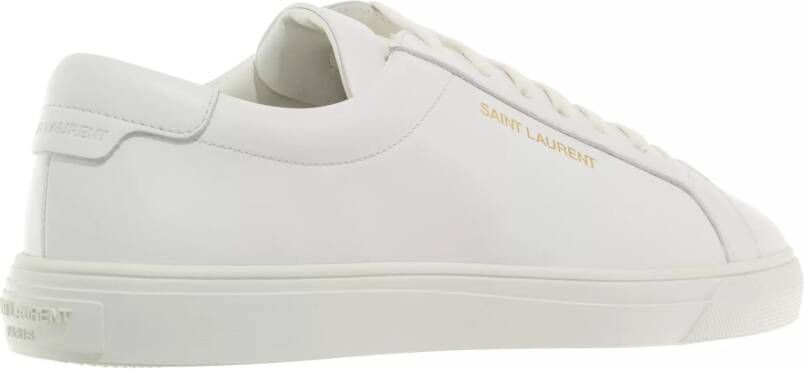 Saint Laurent Sneakers Andy Low Top Sneaker in wit