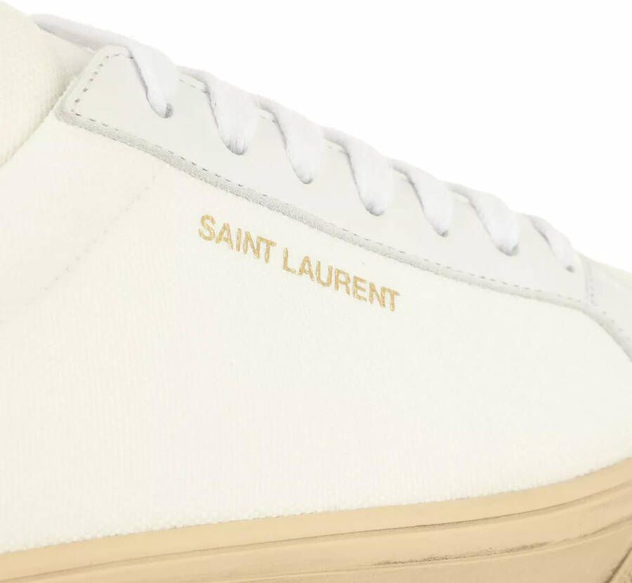 Saint Laurent Sneakers Andy Low Top Sneakers in crème