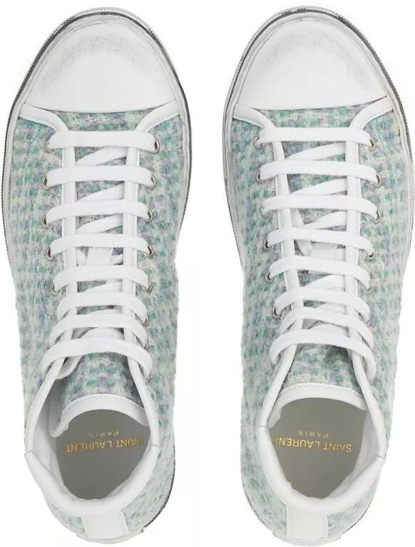 Saint Laurent Sneakers Bedford Sneakers Leather in groen