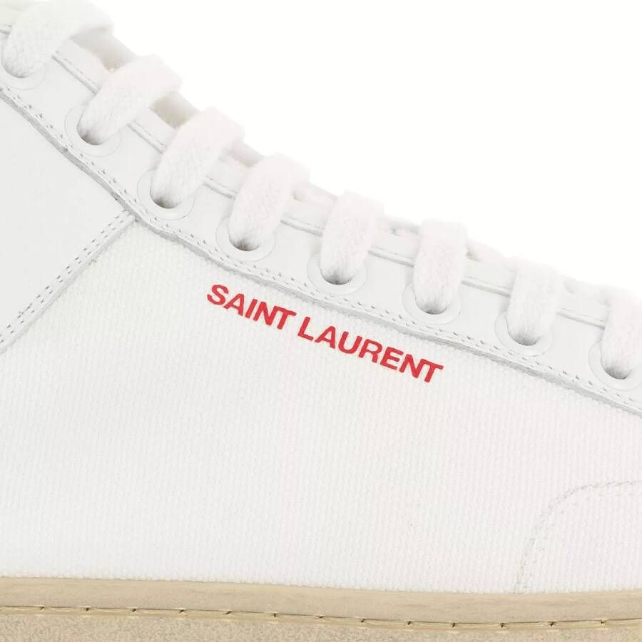 Saint Laurent Sneakers Court Classic SL 39 Mid Top Sneakers in wit