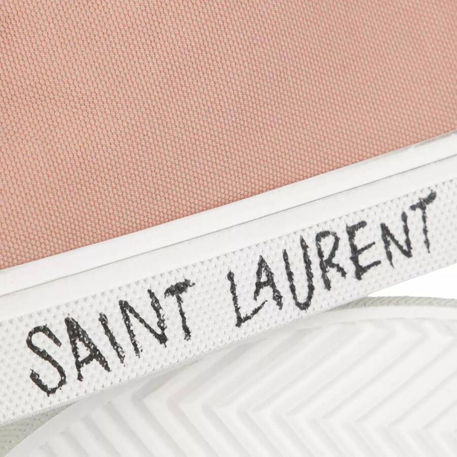 Saint Laurent Sneakers Malibu Mid Top Sneakers in poeder roze