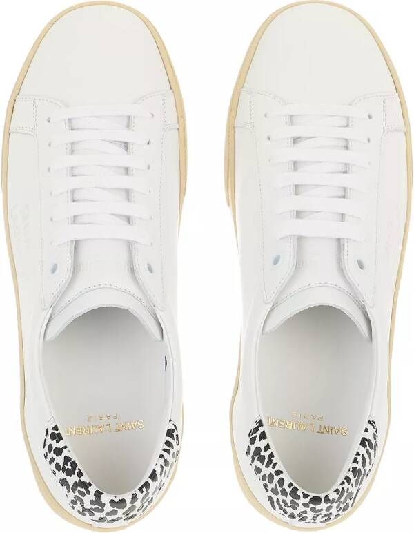 Saint Laurent Sneakers Signat Sneakers Leather in wit