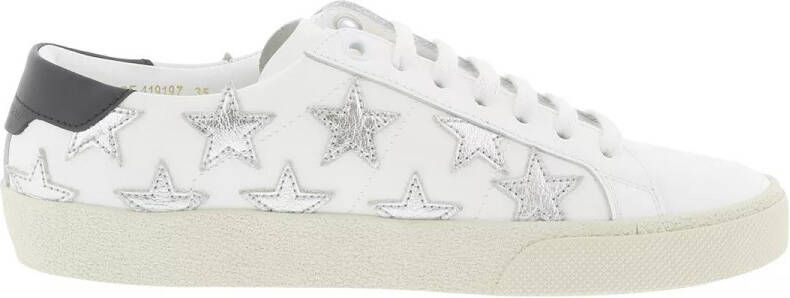 Saint Laurent Sneakers Star Sneakers Leather in wit