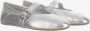 Salvatore Ferragamo Ballet Flats Ornament Hooks in zilver - Thumbnail 1
