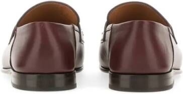 Salvatore Ferragamo Gancini Ornament Moccasin in bruin